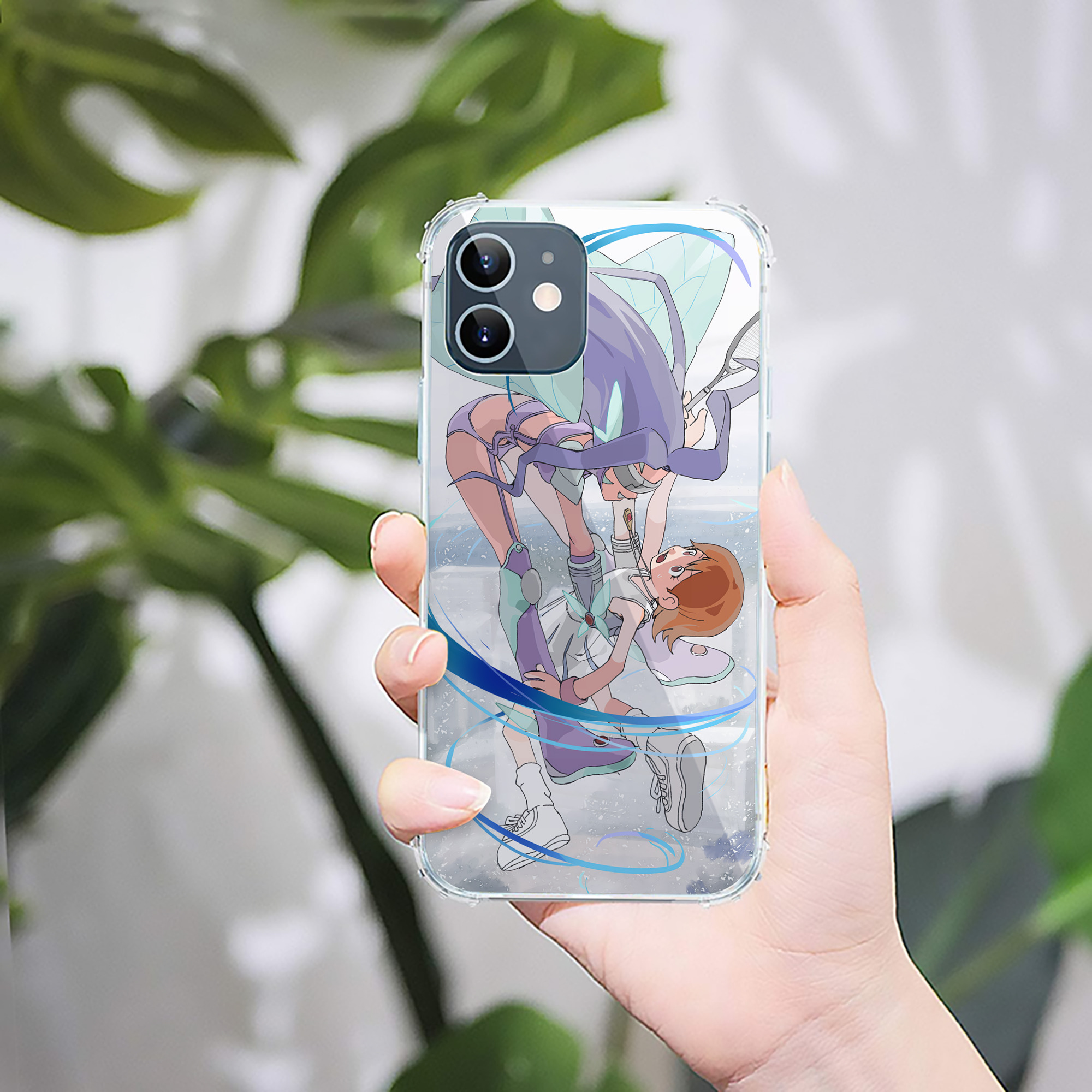 （画像用） Digimon デジタルモンスター/デジモン 【iPhone 12シリーズ対応】透明スマホケース（クリアソフトケース）